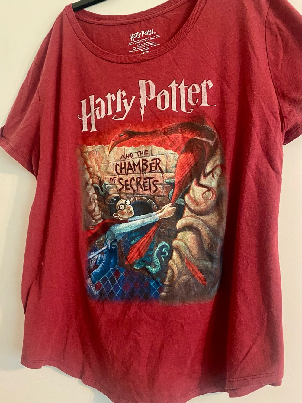 Out of Print Red Harry Potter 'Chamber of Secrets' Graphic Tee